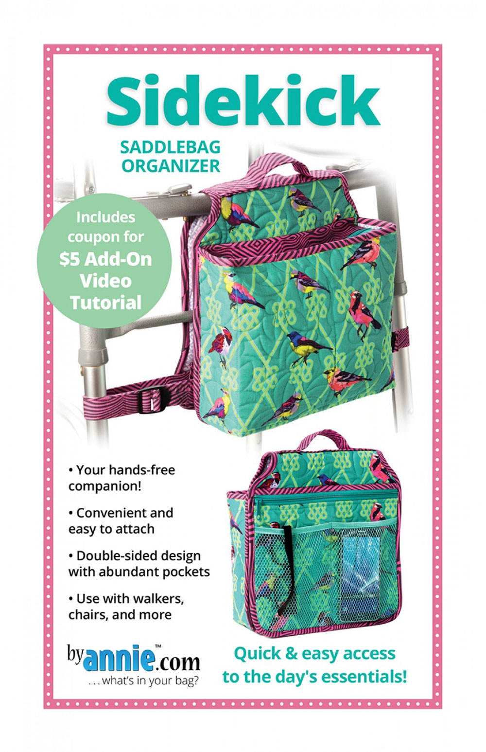 Take A Stand Bag Pattern - By Annie - OzQuilts