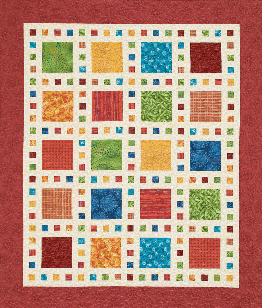 Slide Show Quilt Sewing Pattern From Atkinson Designs