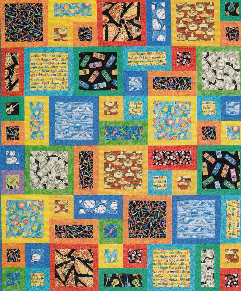 All About Me Quilt Sewing Pattern From Atkinson Designs