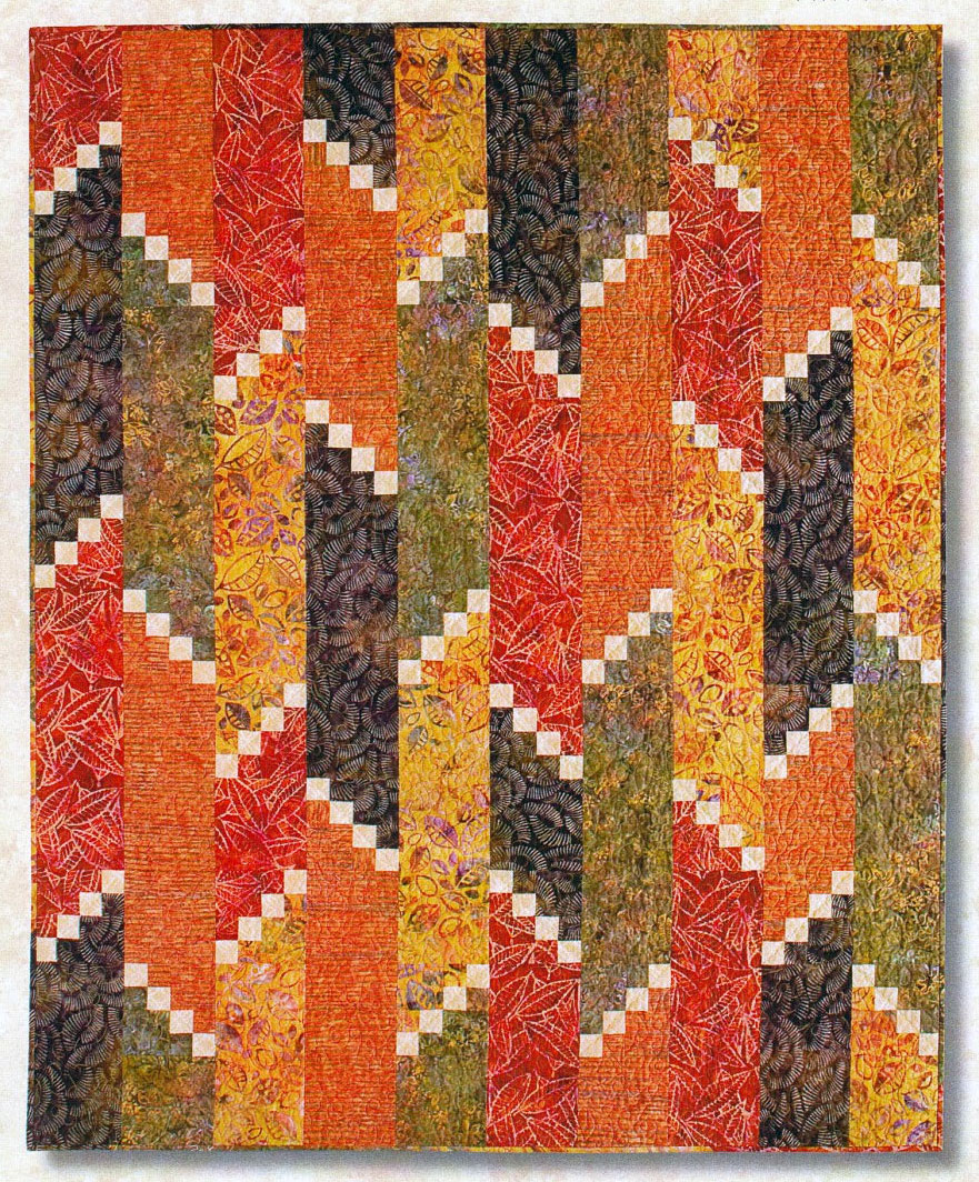 Fire Escape Quilt Sewing Pattern From Atkinson Designs