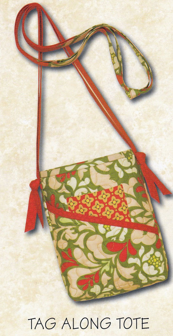 Tag Along Tote sewing pattern from Atkinson Designs