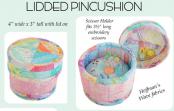 Lidded Pincushion sewing pattern from Aunties Two 2