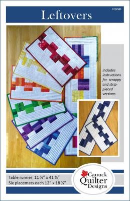 Digital - Leftovers PDF sewing pattern from Canuck Quilter Designs