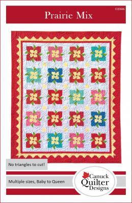 Digital - Prairie Mix PDF sewing pattern from Canuck Quilter Designs