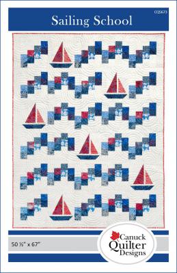 Digital - Sailing School PDF sewing pattern from Canuck Quilter Designs