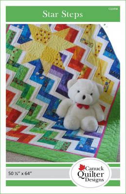 Digital - Star Steps PDF sewing pattern from Canuck Quilter Designs