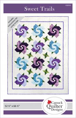 Digital - Sweet Trails PDF sewing pattern from Canuck Quilter Designs