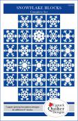 Digital - Snowflake Blocks Complete Set PDF sewing pattern from Canuck Quilter Designs