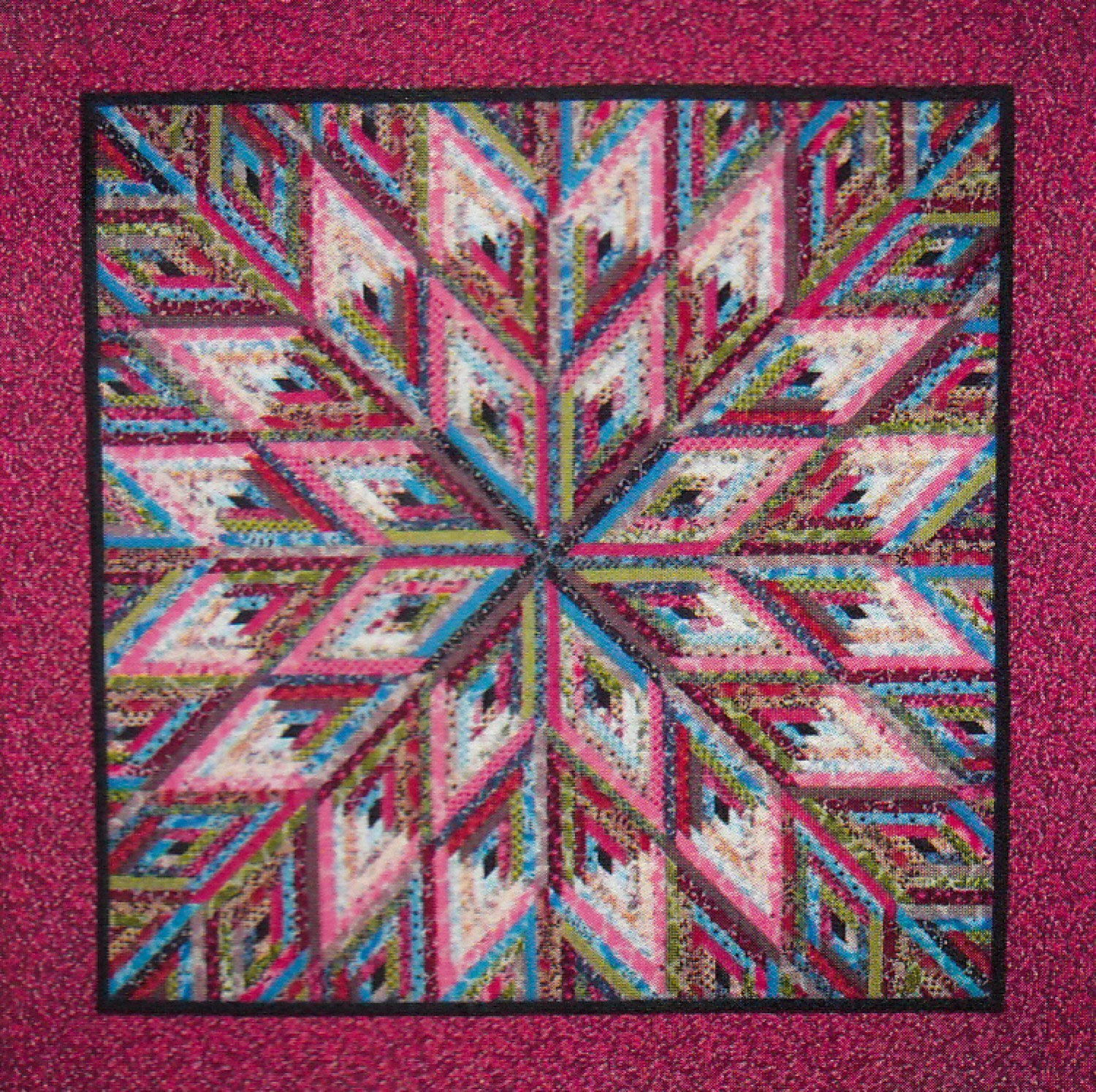 Log Cabin Diamond Quilt Pattern