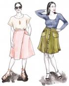 Fiore Skirt sewing pattern from Closet Core Patterns 2