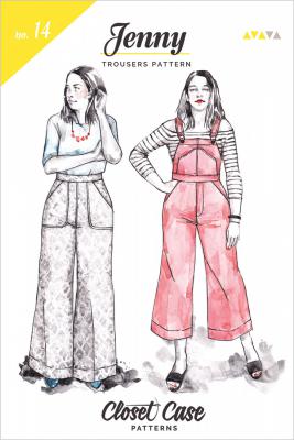 Jenny Overalls and Trousers sewing pattern from Closet Core Patterns