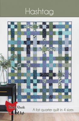 Paper - Hashtag quilt sewing pattern from Cluck Cluck Sew