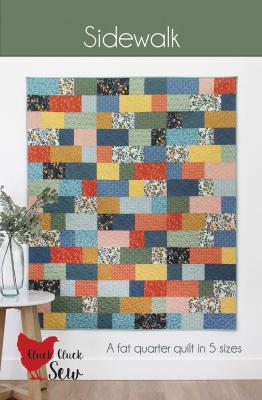 Paper - Sidewalk quilt sewing pattern from Cluck Cluck Sew