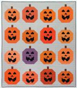 Paper - Jack O' Lanterns quilt sewing pattern from Cluck Cluck Sew 2