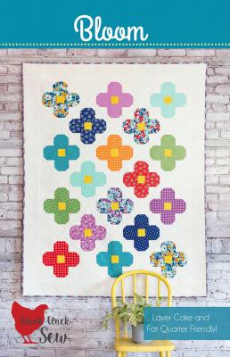 Paper - Bloom quilt sewing pattern from Cluck Cluck Sew