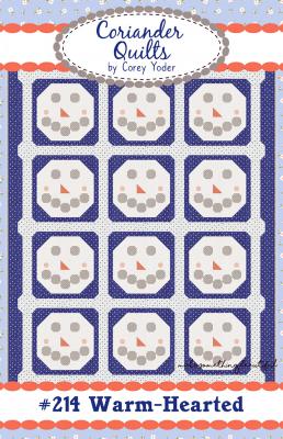 Warm Hearted quilt sewing pattern from Corey Yoder at Coriander Quilts