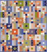 Jelly Roll Patchwork quilt sewing pattern from Corey Yoder at Coriander Quilts 2