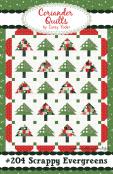 Scrappy-Evergreens-quilt-sewing-pattern-Coriander-Quilts-front