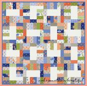 Jelly Sticks Mini quilt sewing pattern from Corey Yoder at Coriander Quilts 2