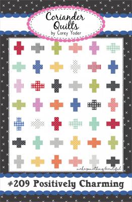 Positively Charming quilt sewing pattern from Corey Yoder at Coriander Quilts