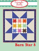 Barn Star 8 quilt sewing pattern from Corey Yoder at Coriander Quilts