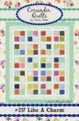 Like A Charm quilt sewing pattern from Corey Yoder at Coriander Quilts