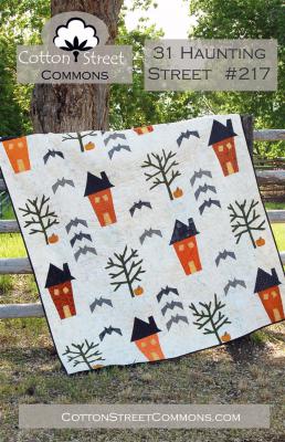 Digital - 31 Haunting Street PDF quilt sewing pattern from Cotton Street Commons