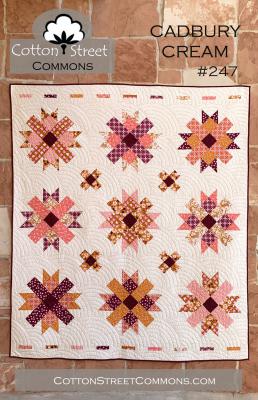 Digital - Cadbury Cream PDF quilt sewing pattern from Cotton Street Commons