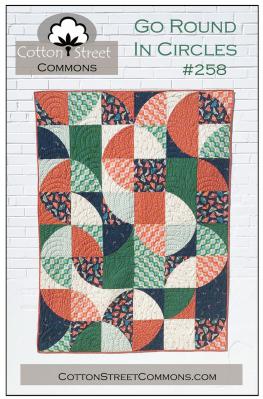 Digital - Go Around In Circles PDF quilt sewing pattern from Cotton Street Commons