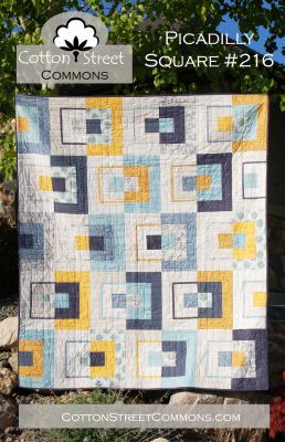 Digital - Picaddily Square PDF quilt sewing pattern from Cotton Street Commons