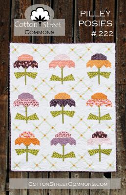 Digital - Pilley Posies PDF quilt sewing pattern from Cotton Street Commons