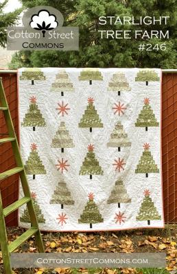 FALL SPOTLIGHT SPECIAL - expires 10/31/2024 - Digital - Starlight Tree Farm PDF quilt sewing pattern from Cotton Street Commons