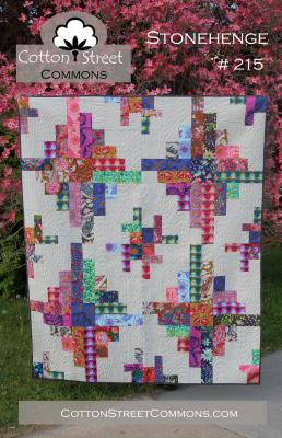 Digital - Stonehenge PDF quilt sewing pattern from Cotton Street Commons