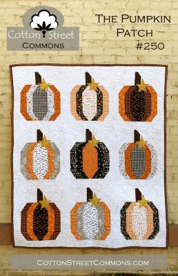 Digital - The Pumpkin Patch PDF quilt sewing pattern from Cotton Street Commons