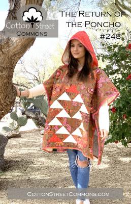 Digital - The Return of the Poncho PDF sewing pattern from Cotton Street Commons