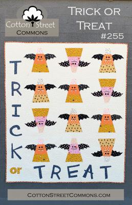 Digital - Trick or Treat PDF quilt sewing pattern from Cotton Street Commons