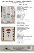 Digital - Do You Want To Sew A Snowman PDF quilt sewing pattern from Cotton Street Commons 1