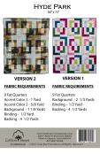 Digital - Hyde Park PDF quilt sewing pattern from Cotton Street Commons 1