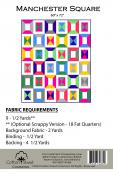 Digital - Manchester Square PDF quilt sewing pattern from Cotton Street Commons 1