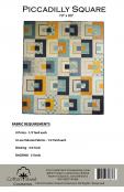 Digital - Picaddily Square PDF quilt sewing pattern from Cotton Street Commons 1