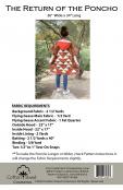 Digital - The Return of the Poncho PDF sewing pattern from Cotton Street Commons 1