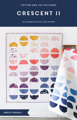 Crescent II quilt sewing pattern from Cotton and Joy