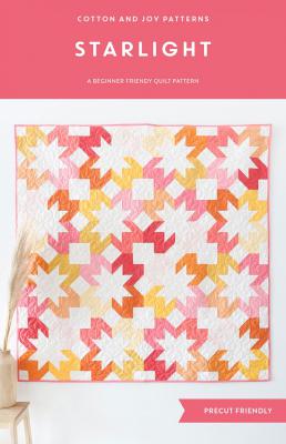 Starlight quilt sewing pattern from Cotton and Joy