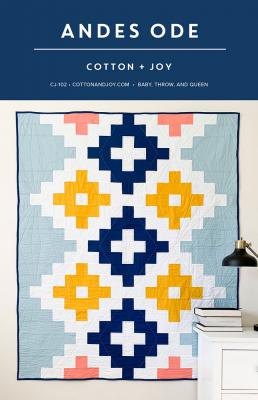 Andes Ode quilt sewing pattern from Cotton and Joy