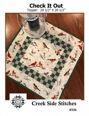 Check It Out sewing pattern from Creek Side Stitches