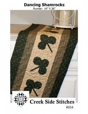 Dancing Shamrocks sewing pattern from Creek Side Stitches