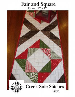 Fair and Square sewing pattern from Creek Side Stitches