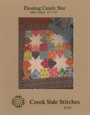 Floating Candy Star sewing pattern from Creek Side Stitches