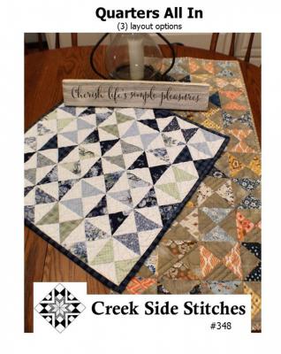 Quarters All In sewing pattern from Creek Side Stitches