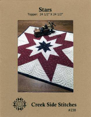 Stars sewing pattern from Creek Side Stitches